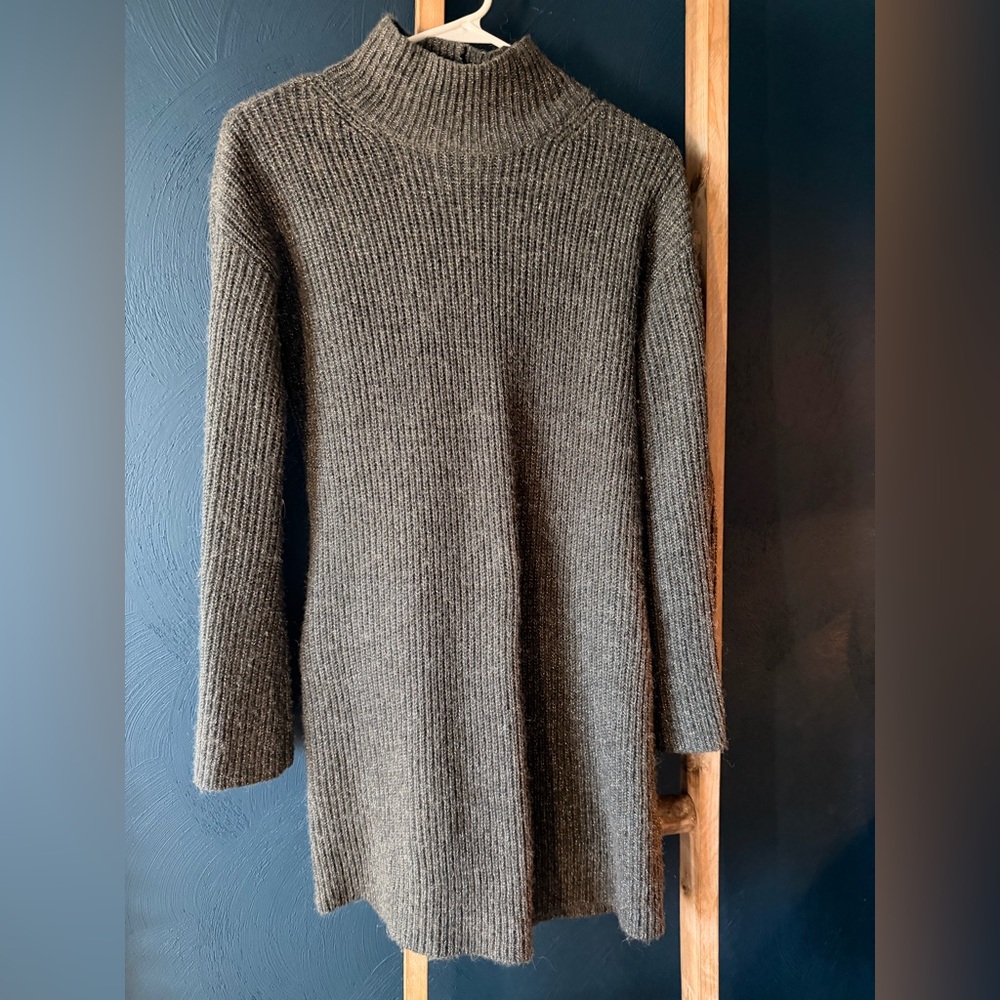 Express Charcoal Knit Sweater